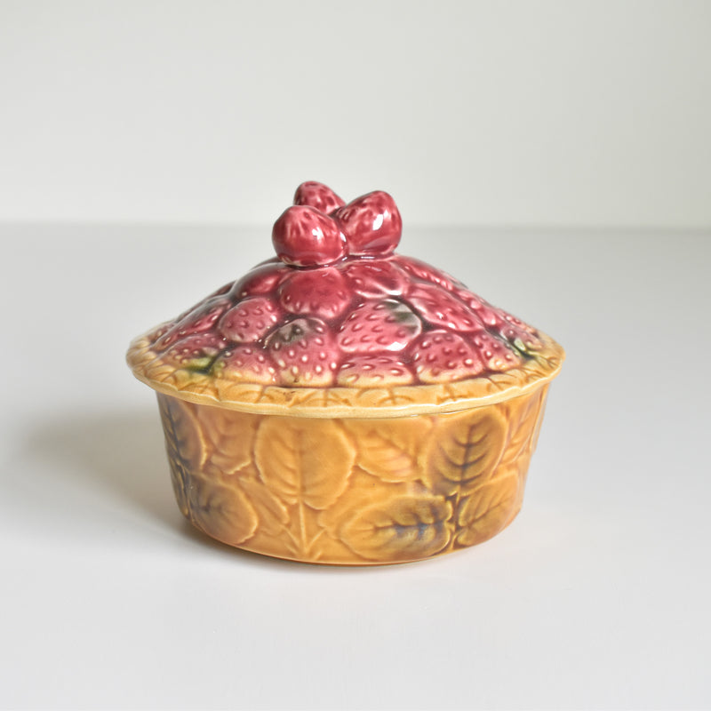 ヴィンテージバルボティーヌジャムポット　サラン　Fraises