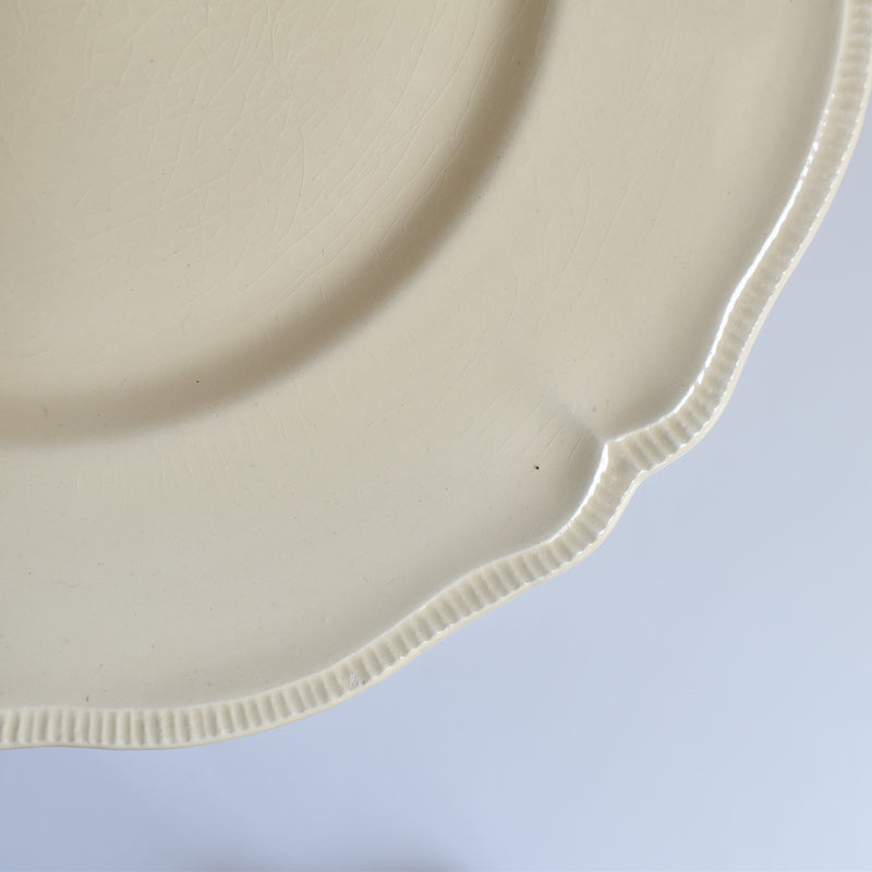 Vintage Plate Longchamp Flower Rim D