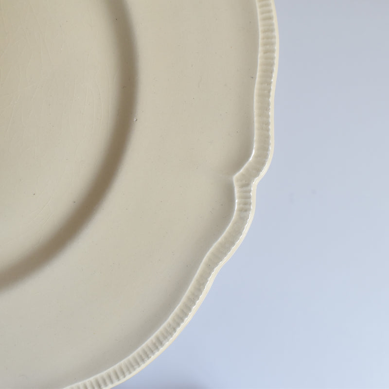 Vintage Plate Longchamp Flower Rim D