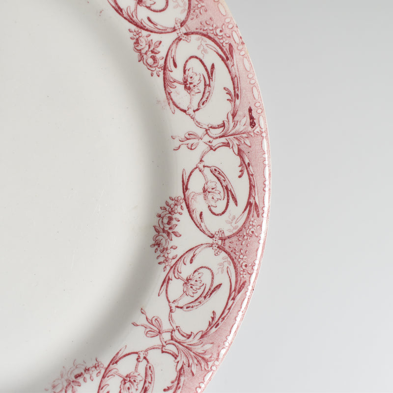 Antique Plate Creil et Montereau Dubarry B