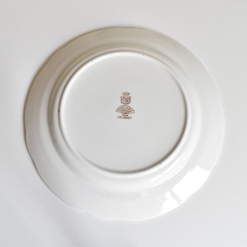 Vintage Plate Digoin & Sarreguemines Colbert B