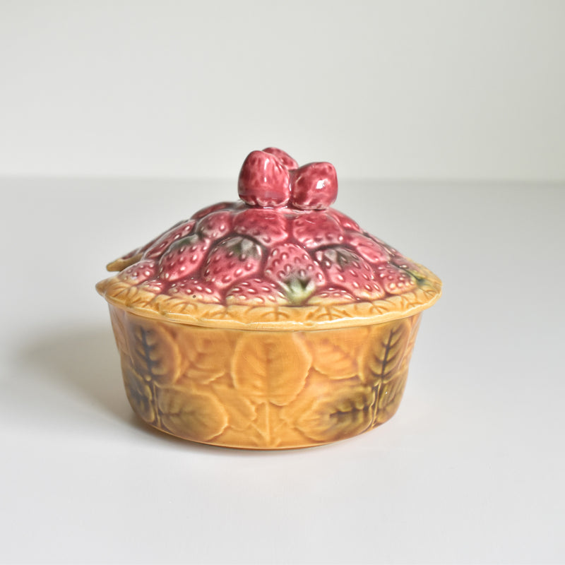 ヴィンテージバルボティーヌジャムポット　サラン　Fraises