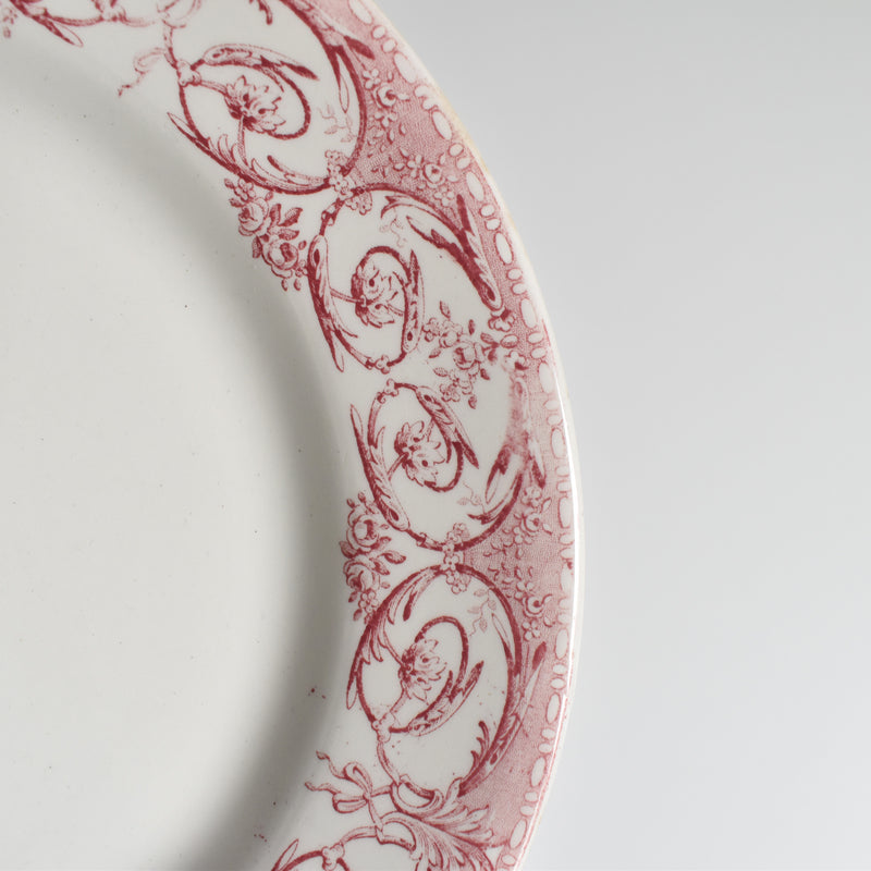 Antique Plate Creil et Montereau Dubarry B