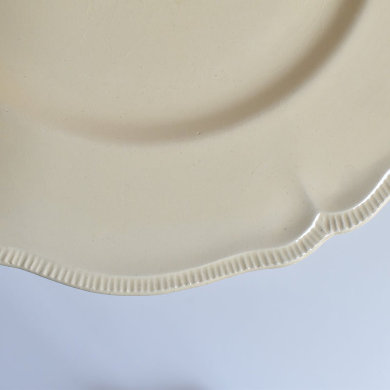 Vintage Plate Longchamp Flower Rim D