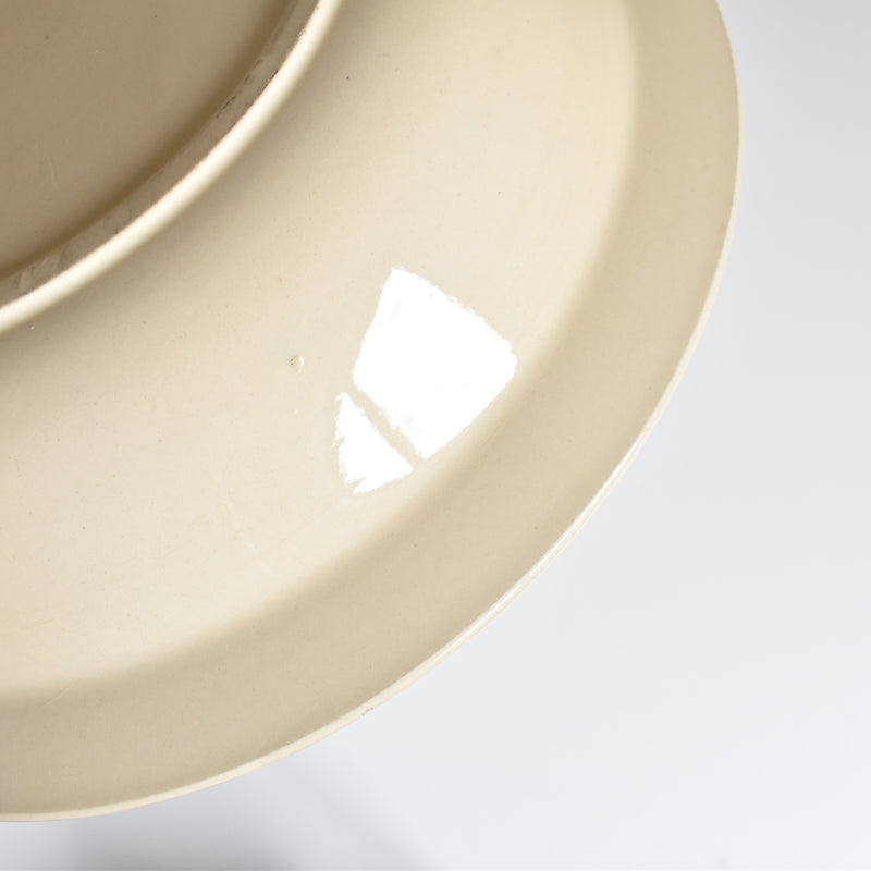 Antique deep platter Badonviller Francine