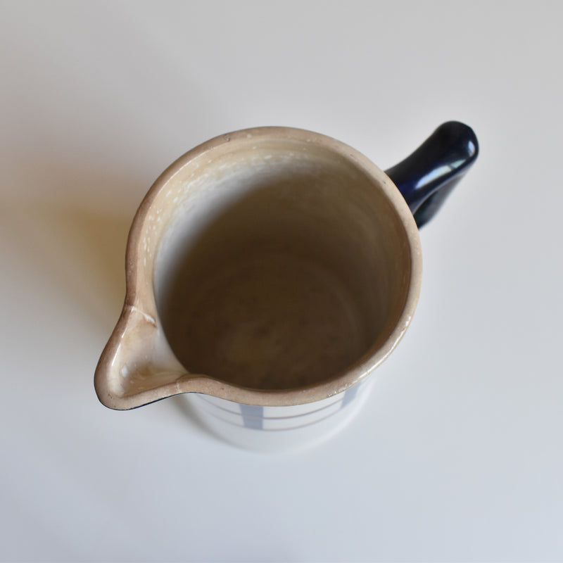 Vintage pitcher HBCM (Creil-Montereau) Béarn