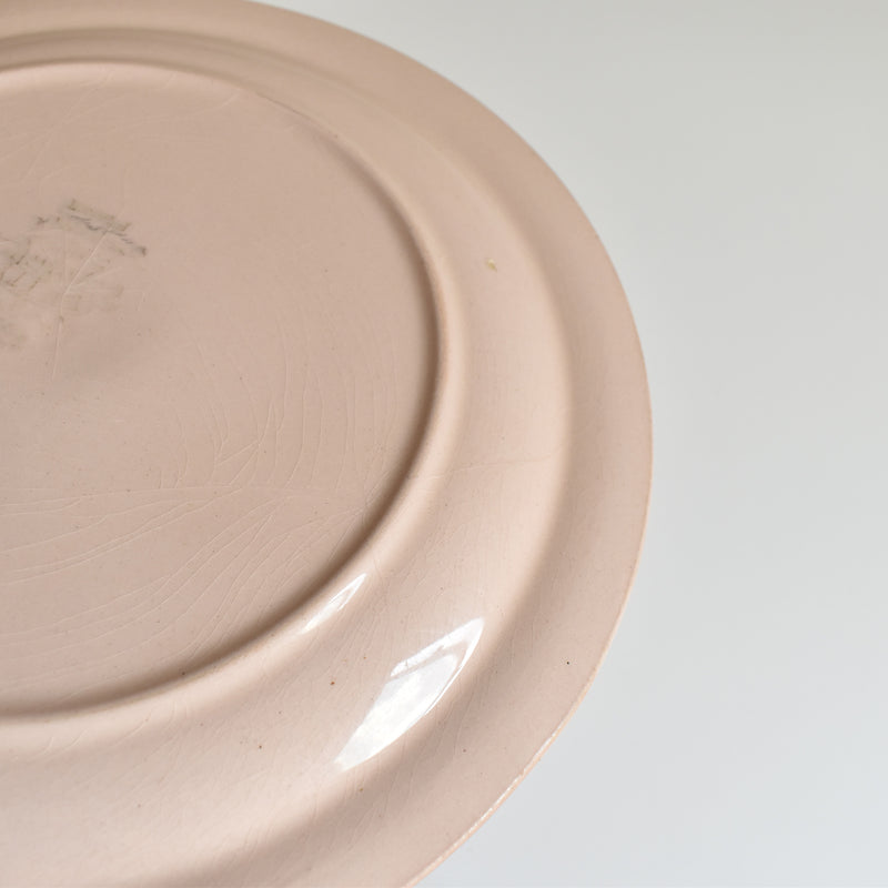 Antique Plate - Longwy "Betty" (Sale Item)