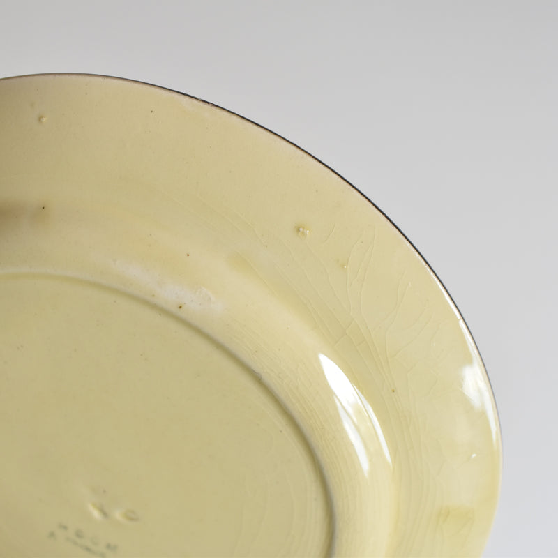 Vintage Dessert Plate, Creil et Montereau, HBCM D