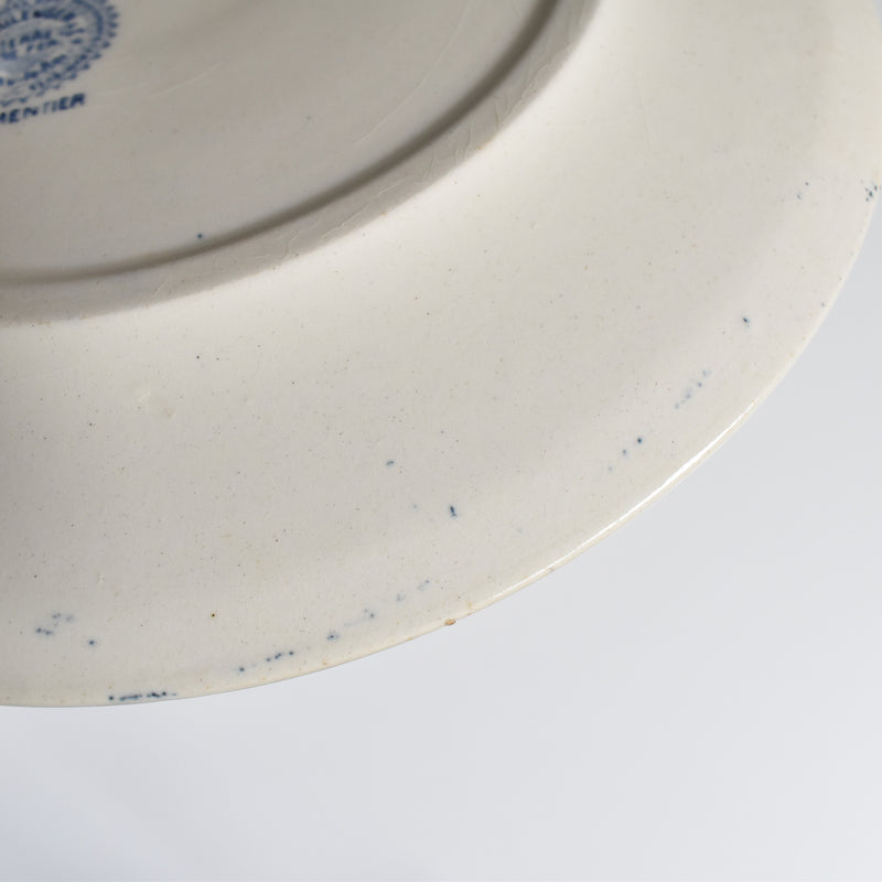 Antique Plate Choisy-le-Roi Parmentier C