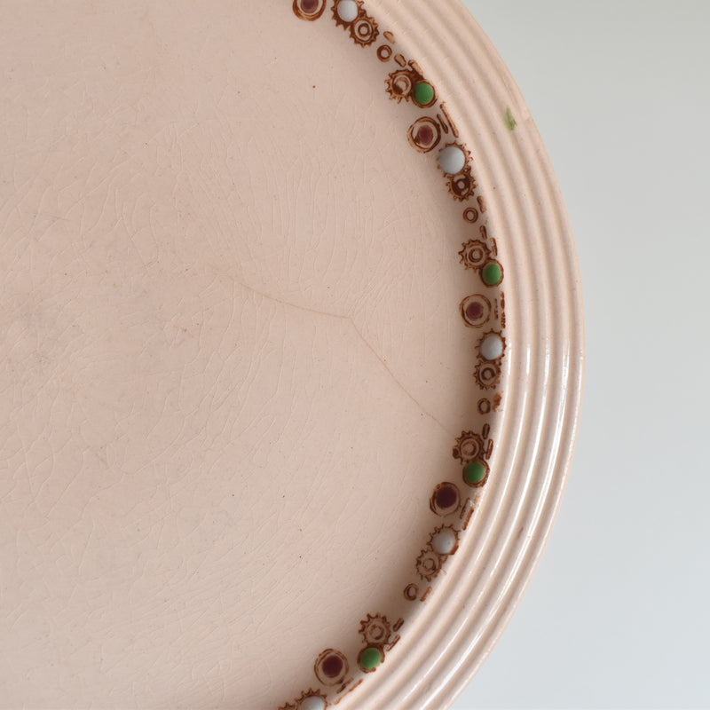Antique Plate - Longwy "Betty" (Sale Item)