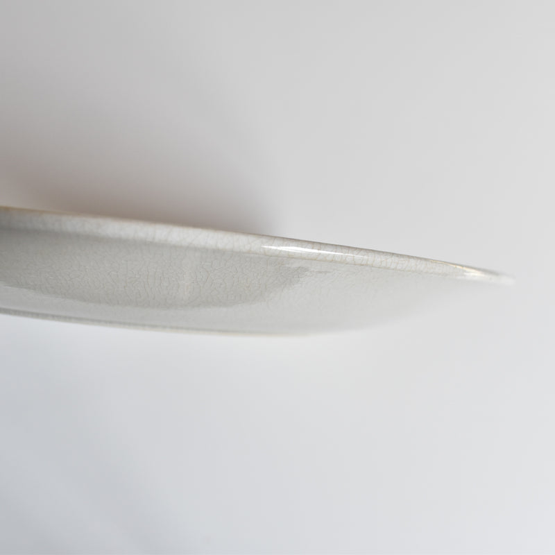 アンティークプレート サルグミンヌ Opaque de Sarreguemines H