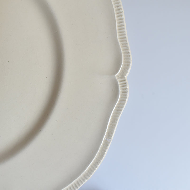 Vintage Plate Longchamp Flower Rim E