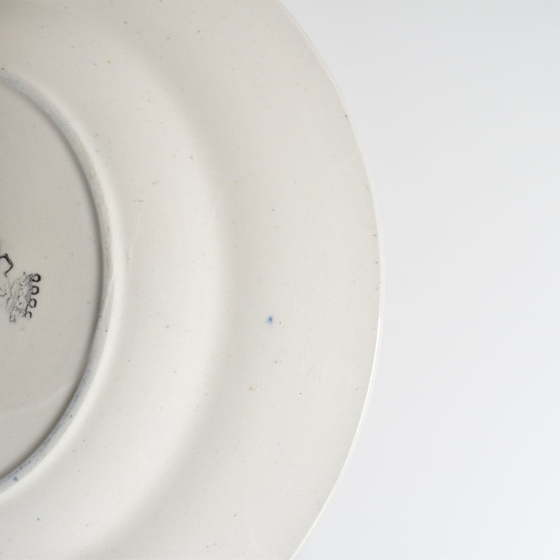 Antique Plate: Longwy Trianon C
