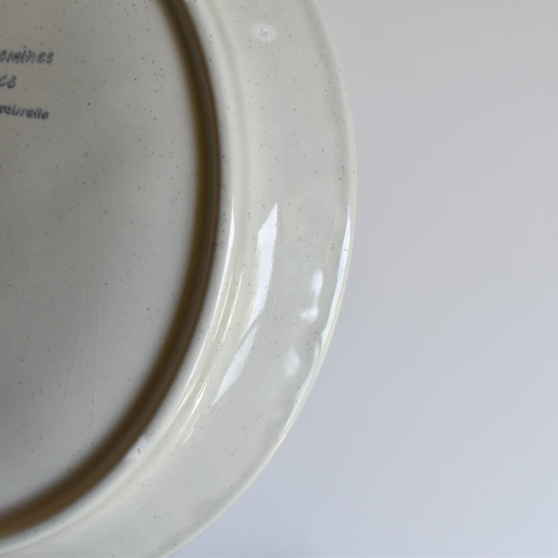 ヴィンテージフォンデュプレート サルグミンヌ Chardons A