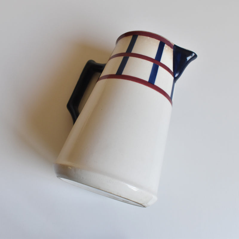 Vintage pitcher HBCM (Creil-Montereau) Béarn