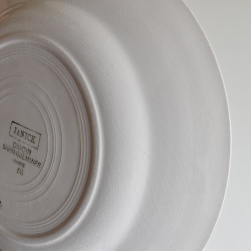 Vintage Plate, Digoin & Sarreguemines Janik C