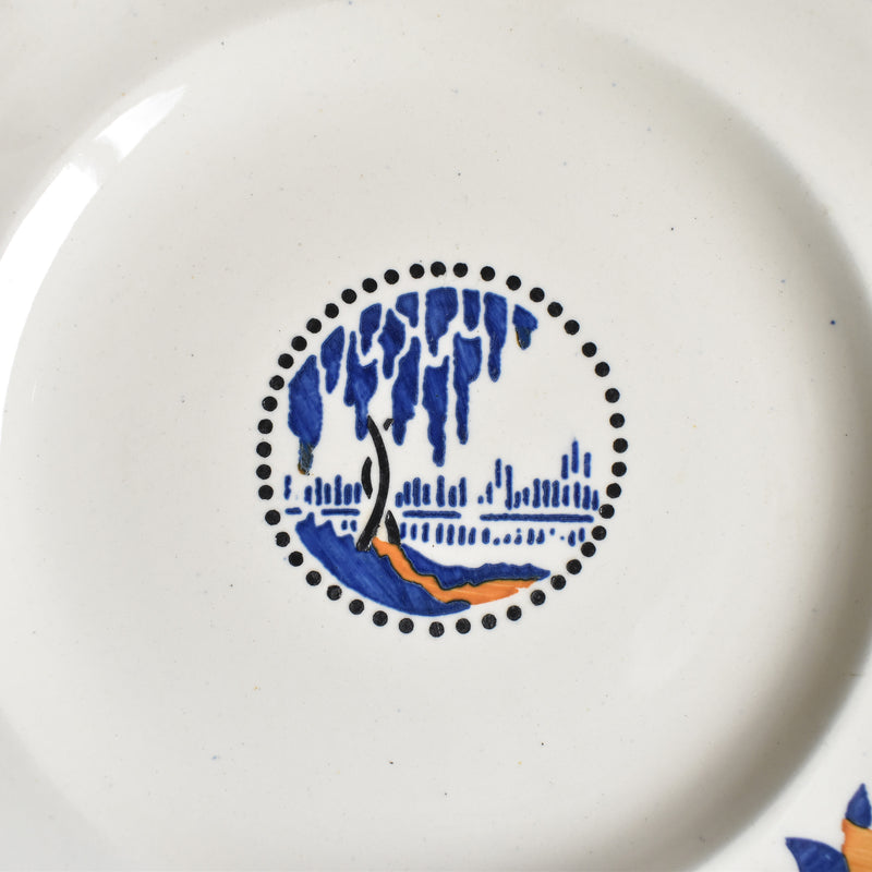 Antique Plate: Longwy Trianon C