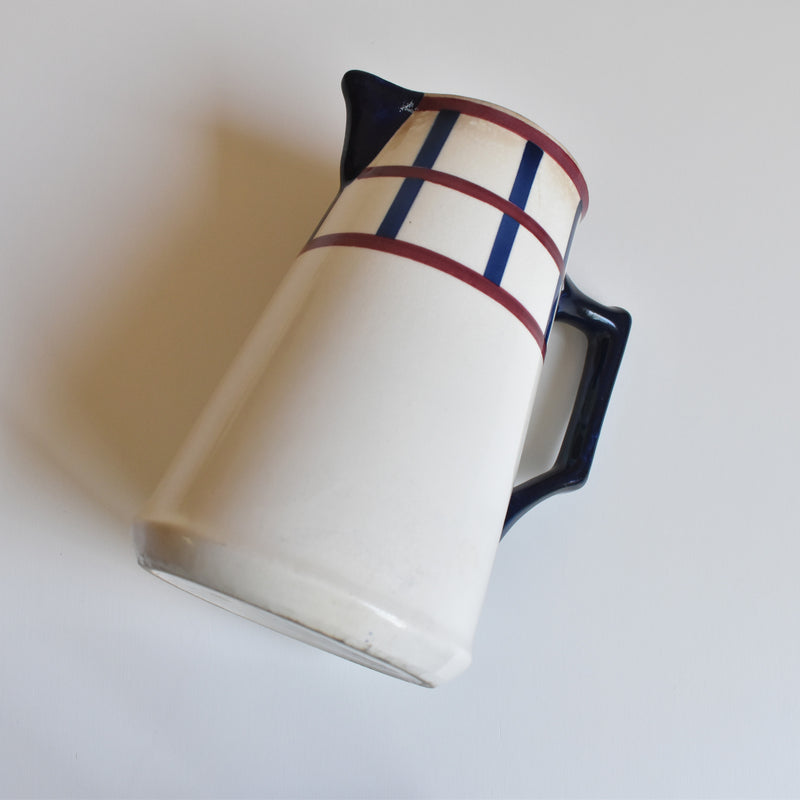 Vintage pitcher HBCM (Creil-Montereau) Béarn