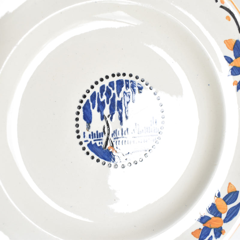 Antique Plate: Longwy Trianon C