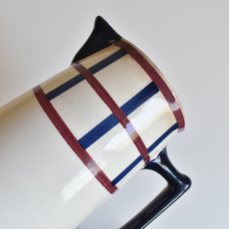 Vintage pitcher HBCM (Creil-Montereau) Béarn