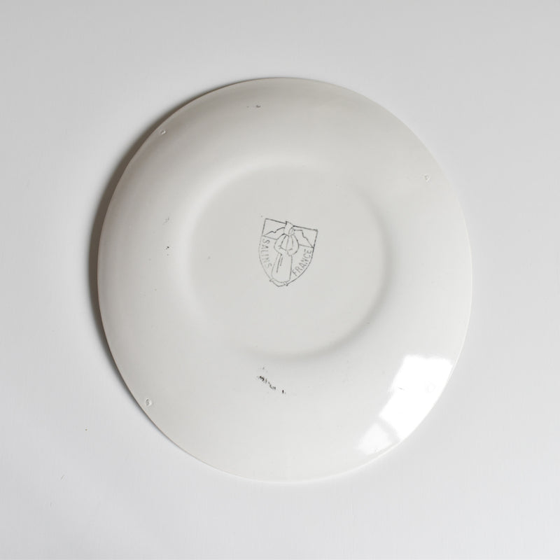 Vintage Dessert Plate Saran A