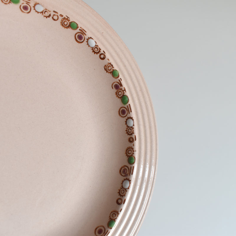 Antique Deep Plate, Ron Wie Betty (Damaged)