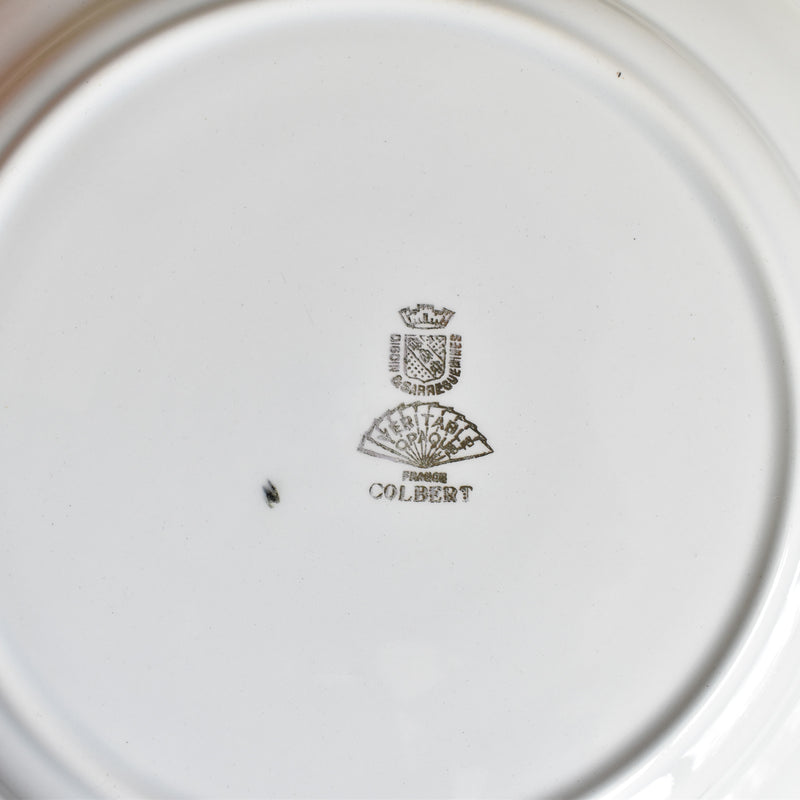 Vintage Plate Digoin & Sarreguemines Colbert C