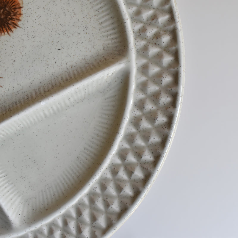 ヴィンテージフォンデュプレート サルグミンヌ Chardons A