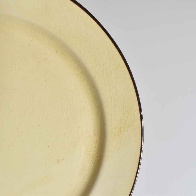Vintage Dessert Plate, Creil et Montereau, HBCM D