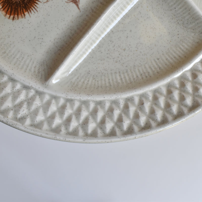 ヴィンテージフォンデュプレート サルグミンヌ Chardons A