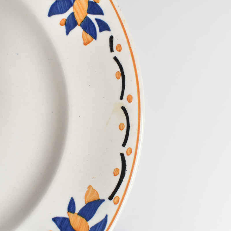 Antique Plate: Longwy Trianon C