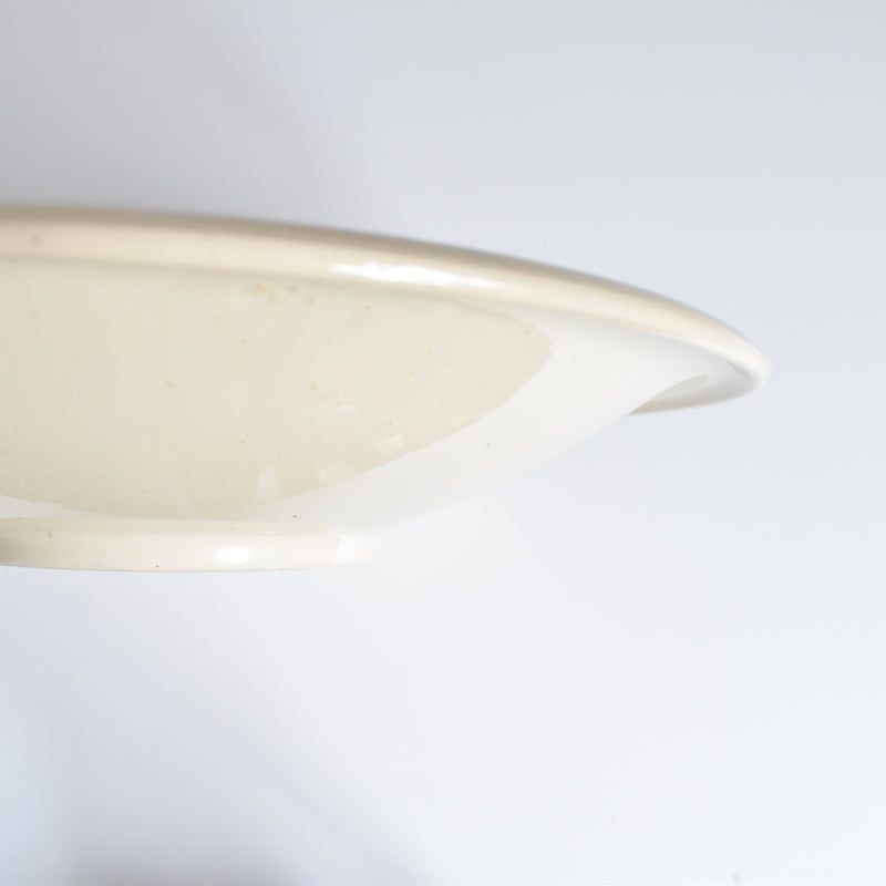 Antique compote dish, Badonviller, Francine