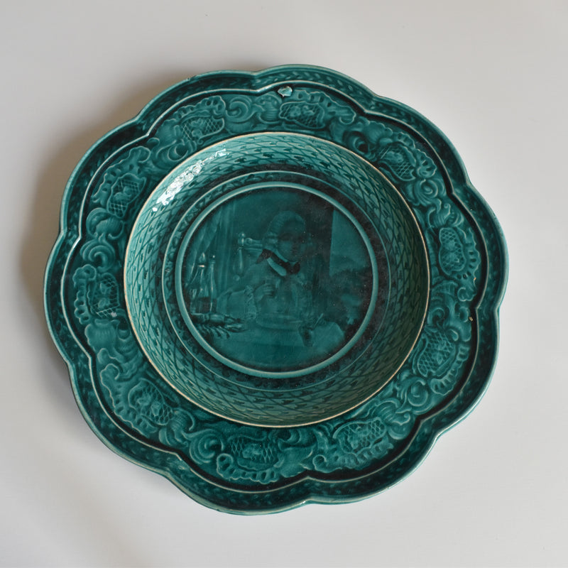 Antique plate RUBELLES ADT Brevet d'invention