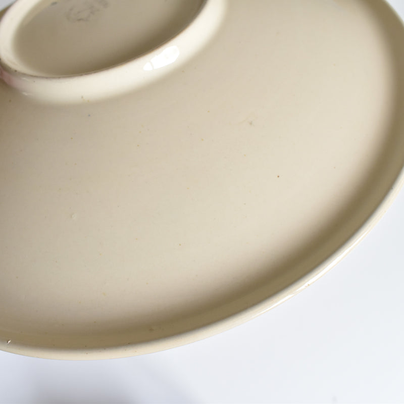 Antique compote dish, Badonviller, Francine