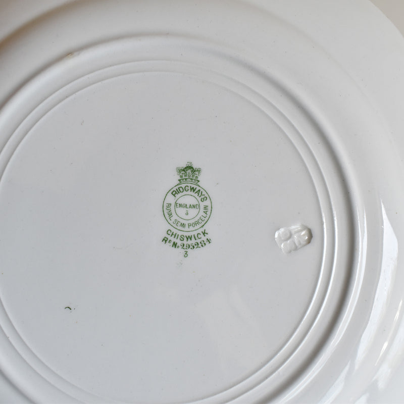 Antique Plate Ridgway Chiswick E