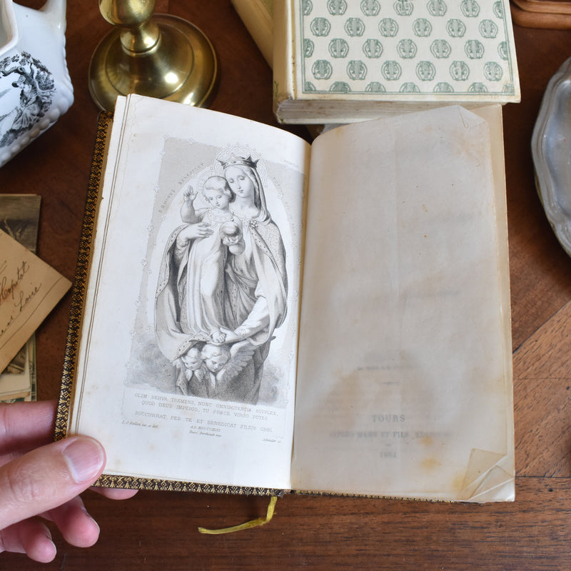Antique book Paroissien romain tres complet