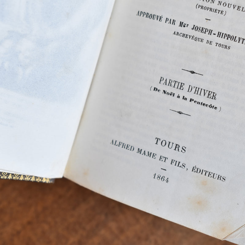 Antique book Paroissien romain tres complet