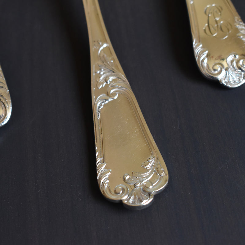 Antique Silver-plated Spoon CAILAR BAYARD
