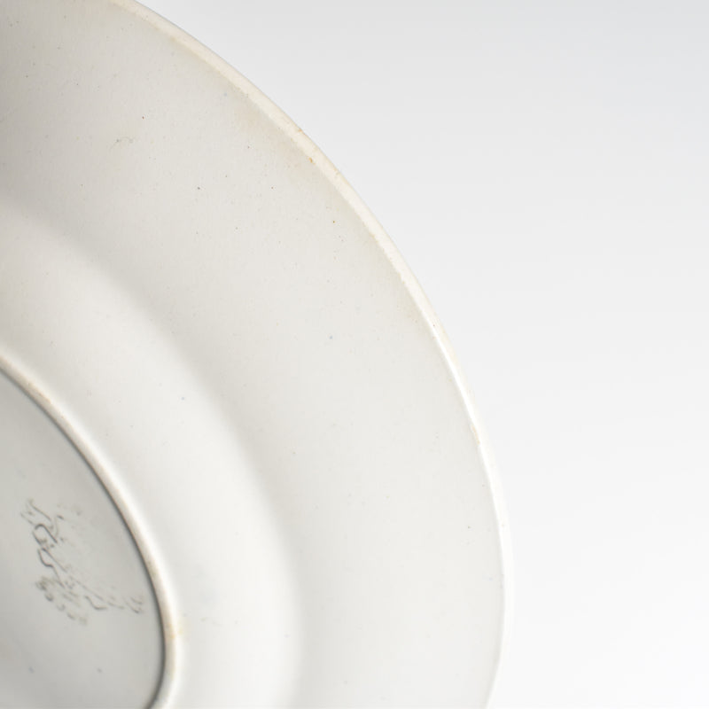 Antique Plate Longwy Trianon D