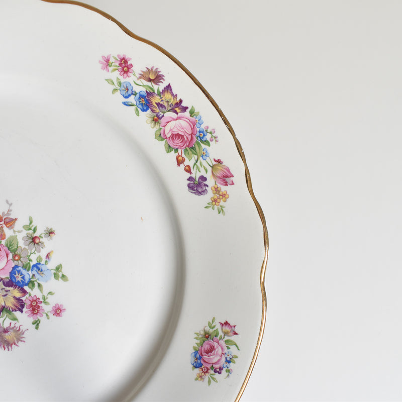 Vintage Plate Digoin & Sarreguemines Colbert C