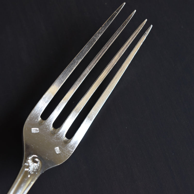 Antique Silver Plated Fork CAILAR BAYARD