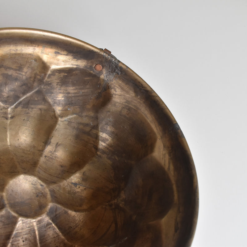 Vintage Copper Mold, Cake Pan, Kouglof A