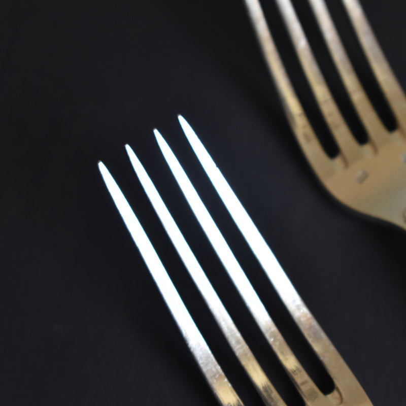 Antique Silver Plated Fork CAILAR BAYARD