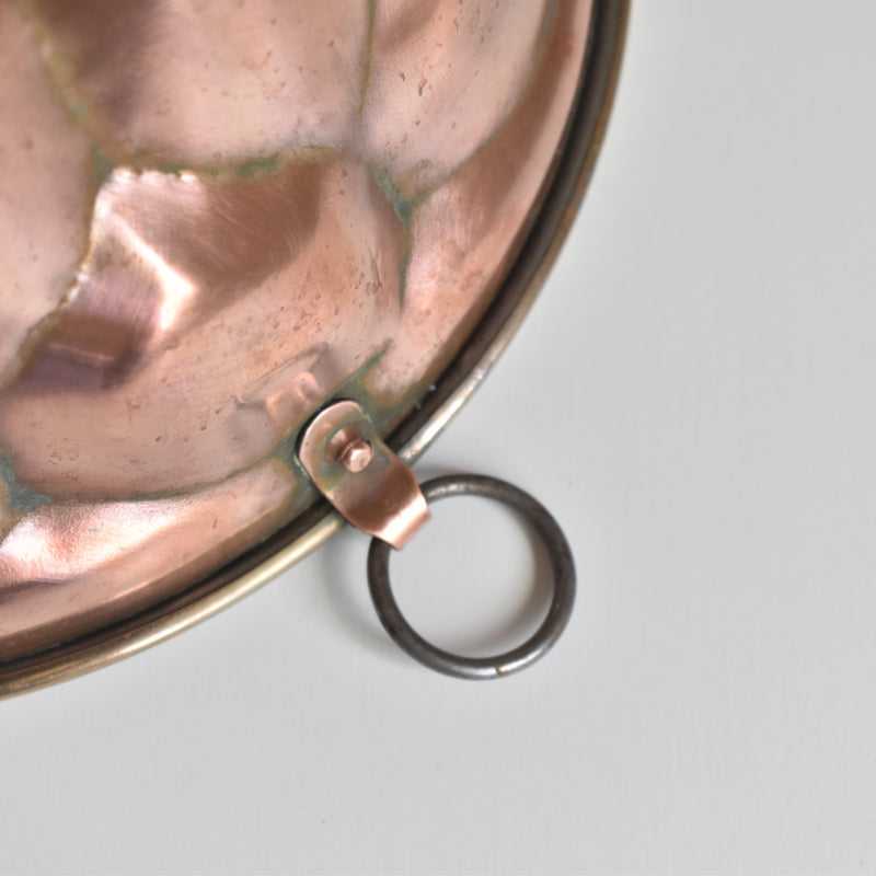 Vintage Copper Mold, Cake Pan, Kouglof A