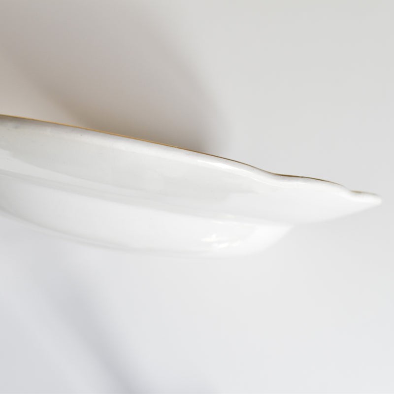 Vintage Deep Plate, Digoin & Sarreguemines Colbert A