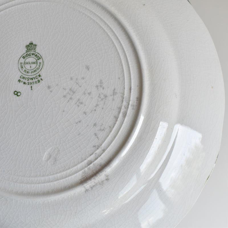 Antique Plate Ridgway Chiswick F