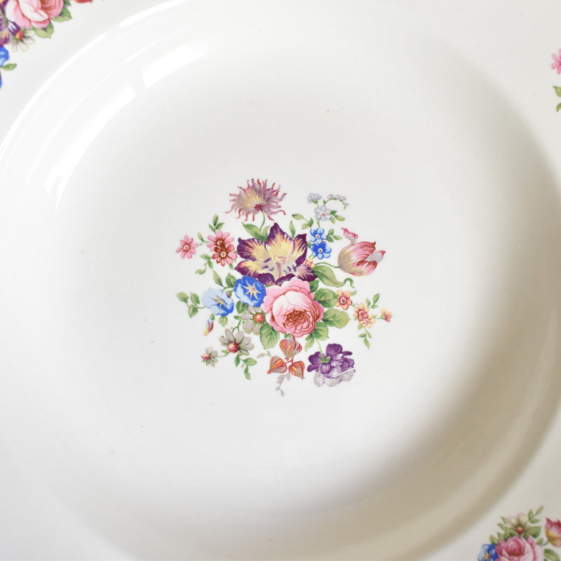 Vintage Deep Plate, Digoin & Sarreguemines Colbert A