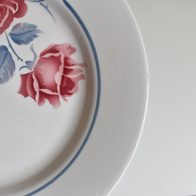 Vintage Plate Digoin & Sarreguemines Janik D