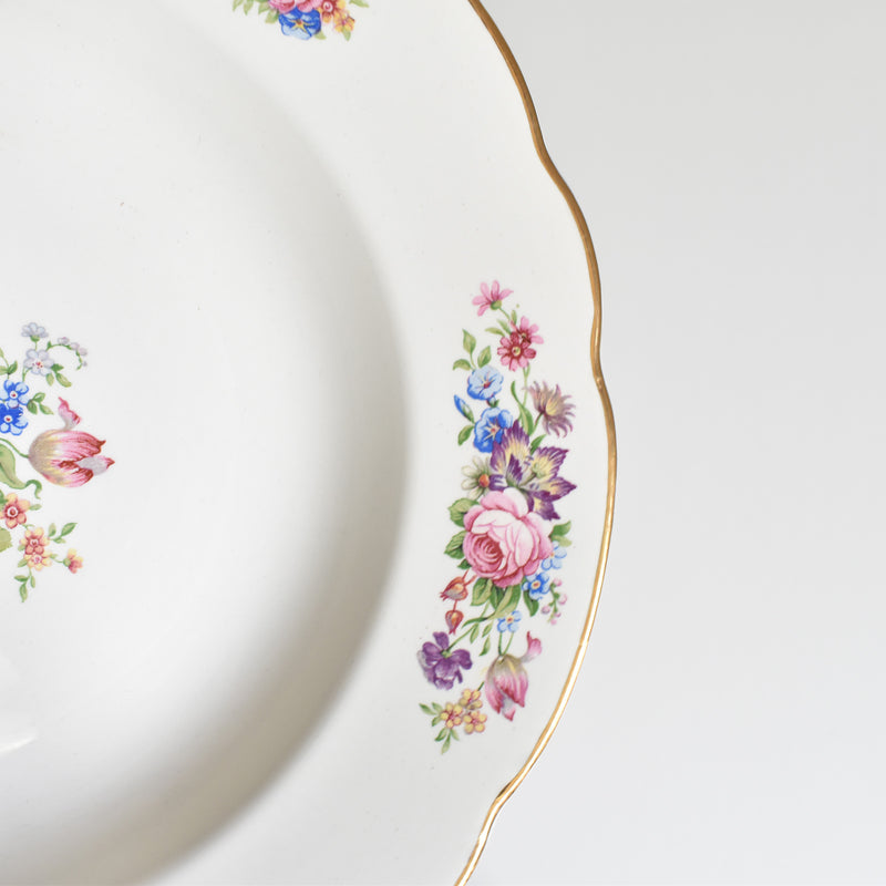 Vintage Deep Plate, Digoin & Sarreguemines Colbert A