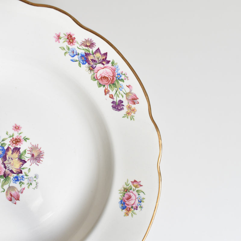 Vintage Deep Plate, Digoin & Sarreguemines Colbert A